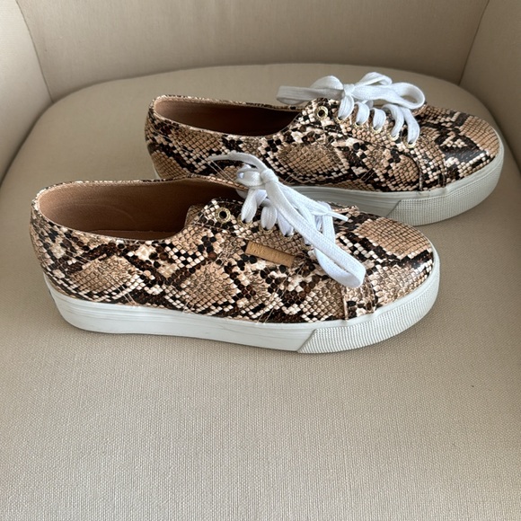 Superga Platform Sneakers SIZE 9 - Picture 3 of 13